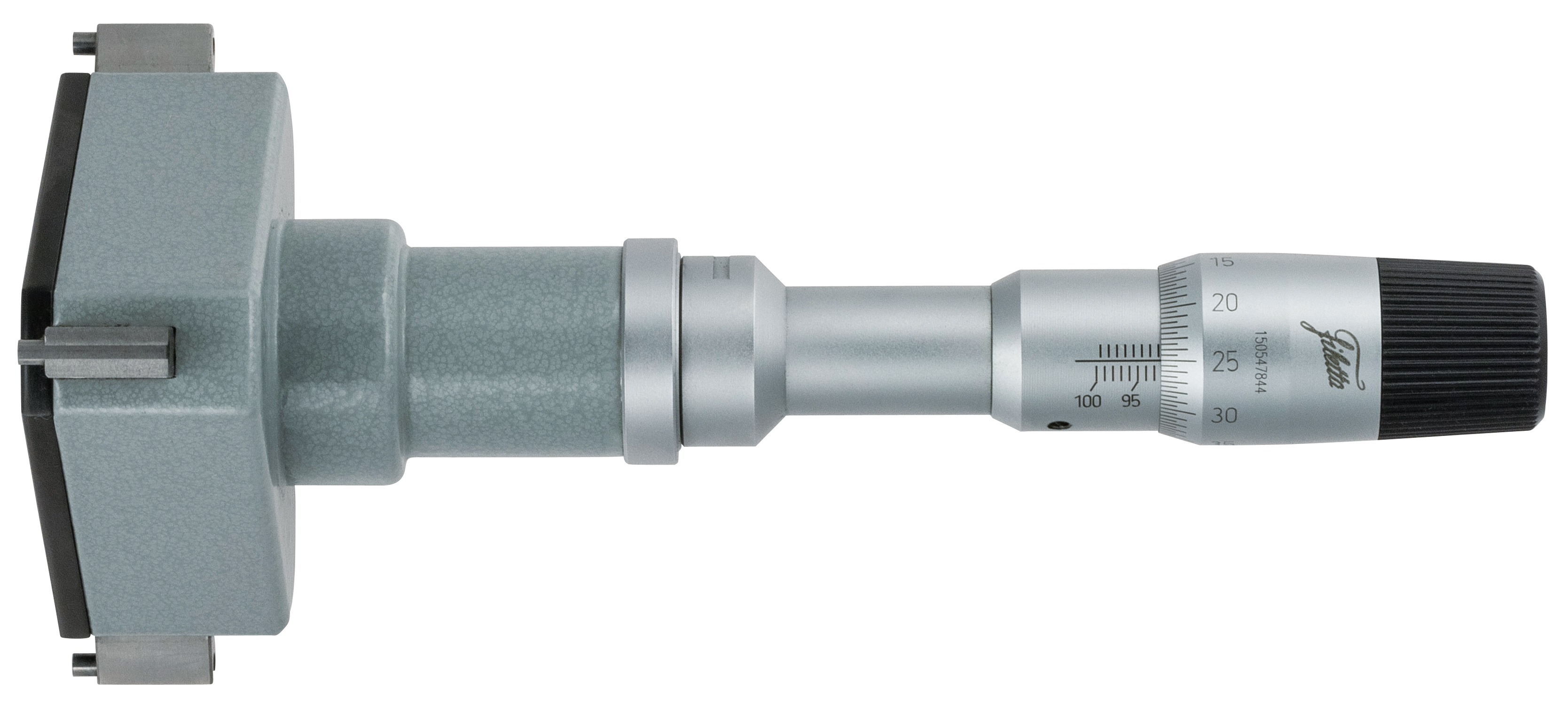 225-250 mm Dreipunkt-Innenmessschraube, Selbstzentirerend, austauschbar, 0,007mm Ablesung - Metav IndustryLine