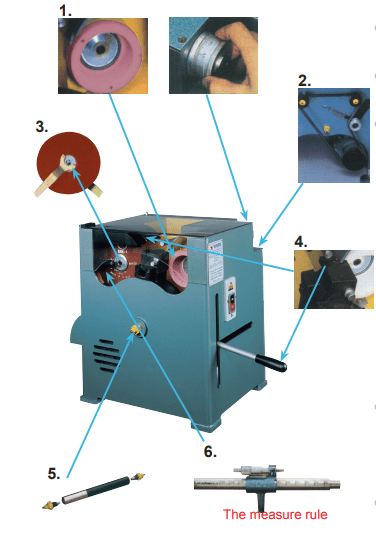 Accessories for cutting and grinding unit VEC