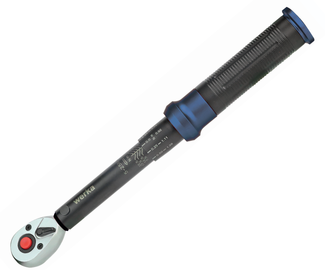 10-60 Nm Torque Wrench 3/8", Length 305 mm, Bi‑directional, ±3% Accuracy, Fine Adjustment - Metav IndustryLine
