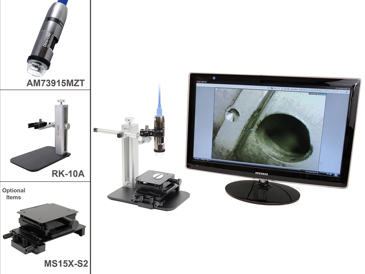 USB Mikroskop in der Anwendung AM73915MZT