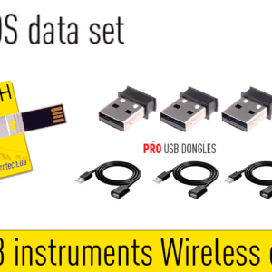 MDS PRO Data Connection Set 18-Device Capacity, USB Dongles & IP67 DataMET, Ready-to-Use - Microtech Metrology
