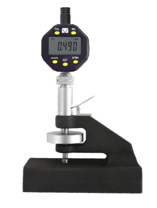 Dicken-Messgerät mit konstantem Druck und Messuhr