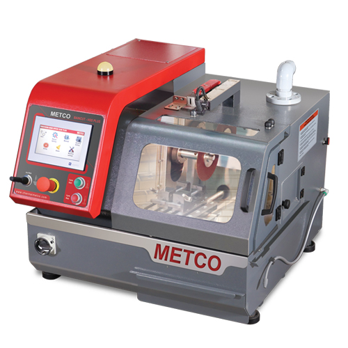 50mm Cutting Capacity Precision Cut Off Machine, Variable Speed 100-5000 rpm, Touchscreen HMI - Chennai Metco