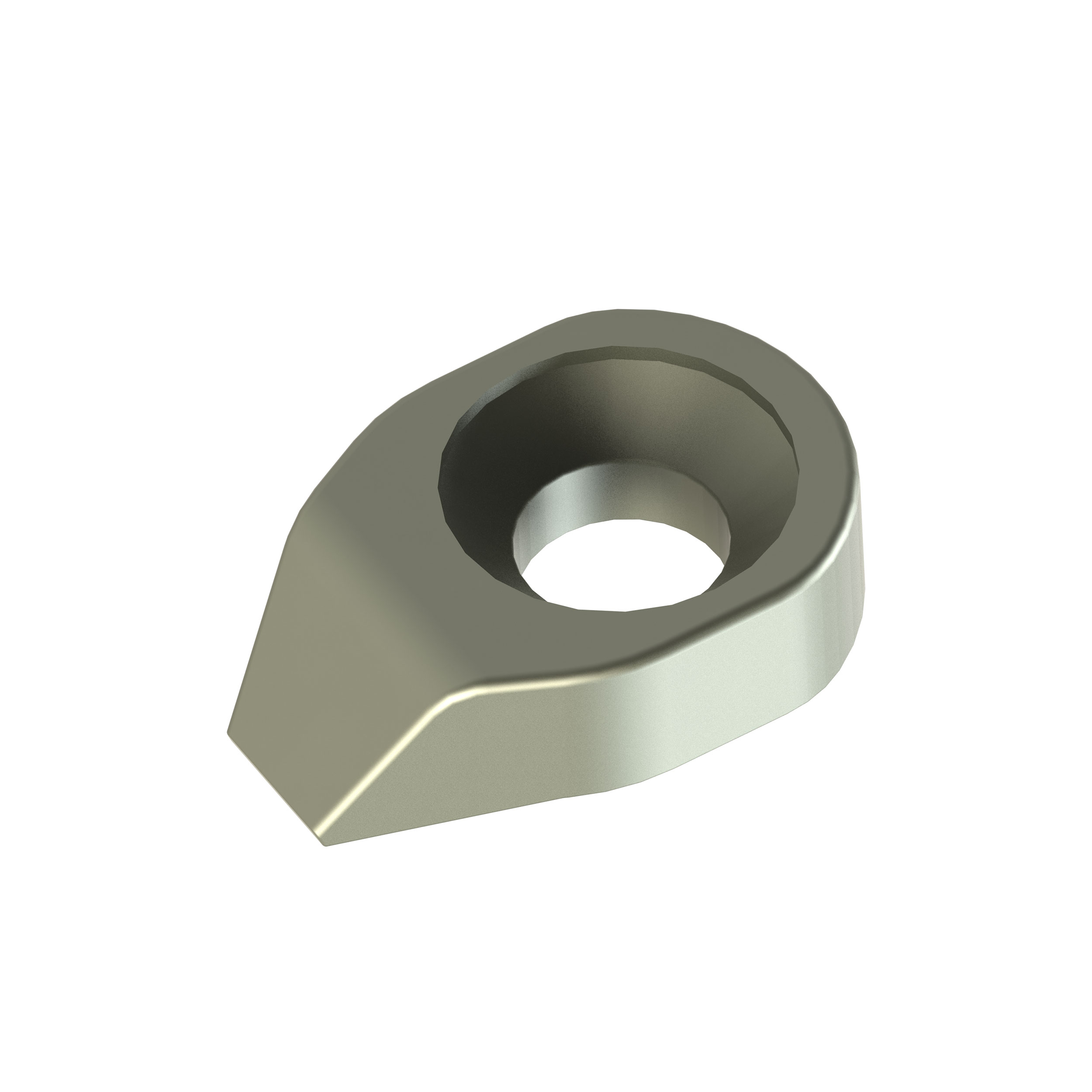 Spannpratzen für Wendeplatten auf durchsichtigem Hintergrund.