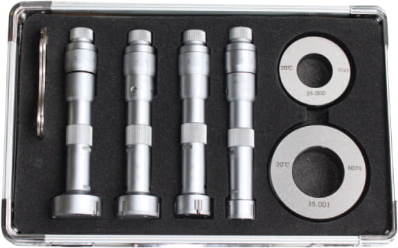 11 - 20mm Dreipunkt-Innen-Messschrauben-Satz, DIN 863