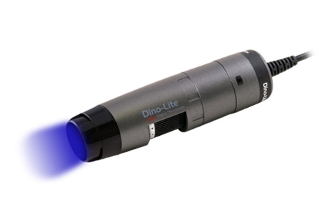 AF4535TE-FUW USB Mikroskop, 10–330x, 1,3MP, Switchable UV 375 nm + Weiß, AMR, Kunststoff, WF‑20 kompatibel - Dino-Lite