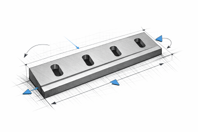 granulator static knives | bed knives
