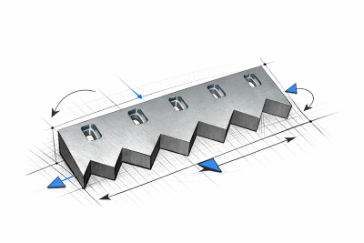 Counter Knives | Scrapers